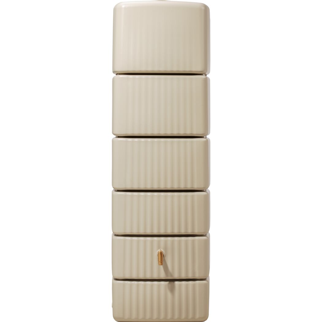Beiger Wandtank Slim 330L