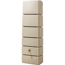 Regentonne 'Slim' beige 330 l mit Hahn