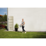 Regentonne 'Slim' beige 330 l mit Hahn