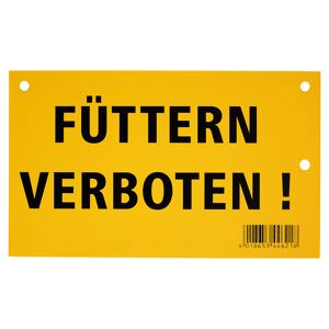 Warnschild "Füttern verboten!" 200 x 120 mm