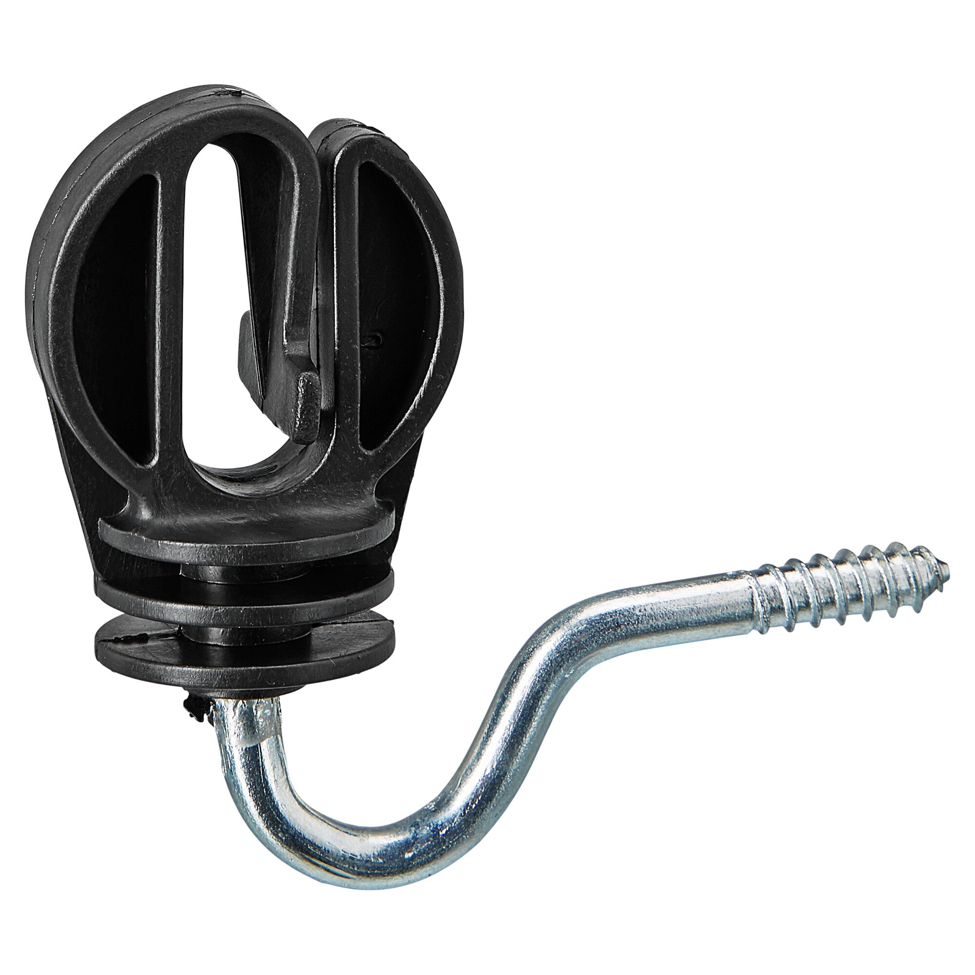Schwarzer Breitband-Ringisolator mit Stütze