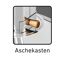 Aschekasten mit Holzgriff