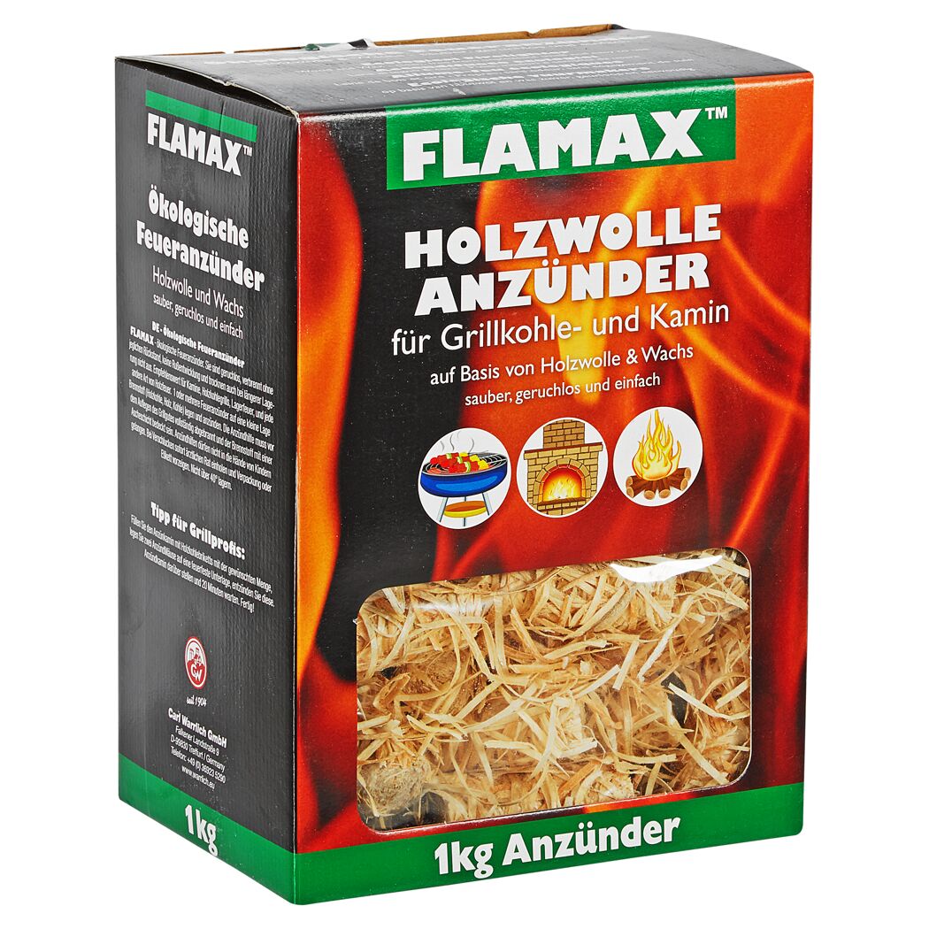 Grillanzünder Holzwolle 1 kg
