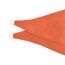 Orangenes Sonnensegel Teneriffa mit D-Ringen