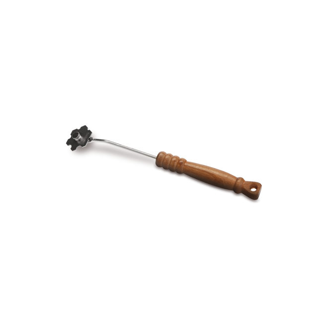 Bild von Grillrostschaber Edelstahl/Holz 25 cm