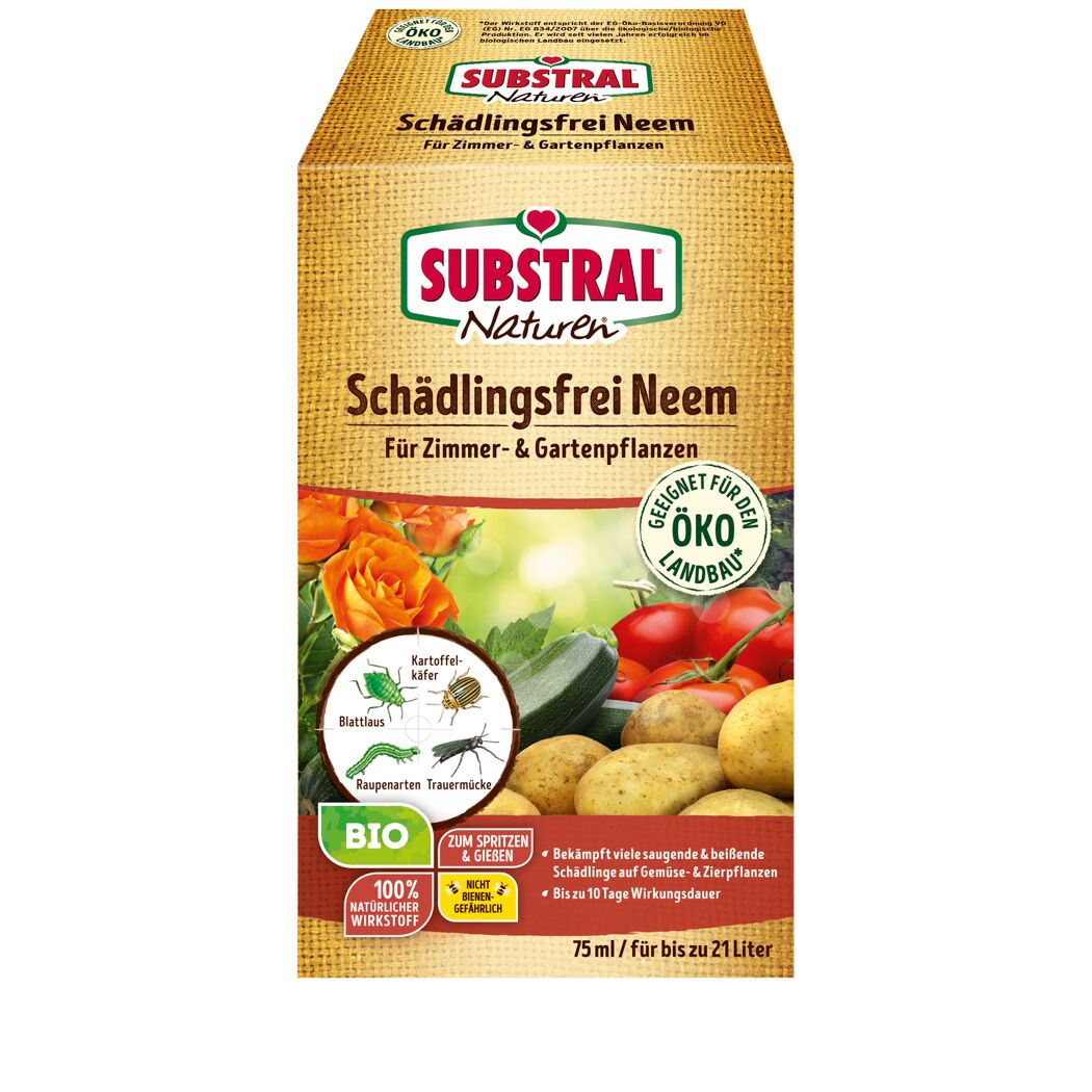 Substral Schädlingsfrei Neem für Zimmer- & Gartenpflanzen
