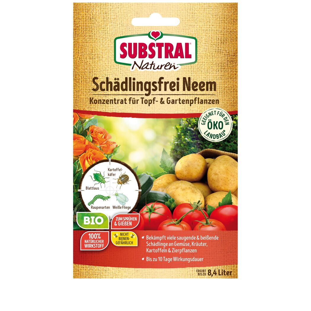Substral Schädlingsfrei Neem Konzentrat für Topf- und Gartenpflanzen
