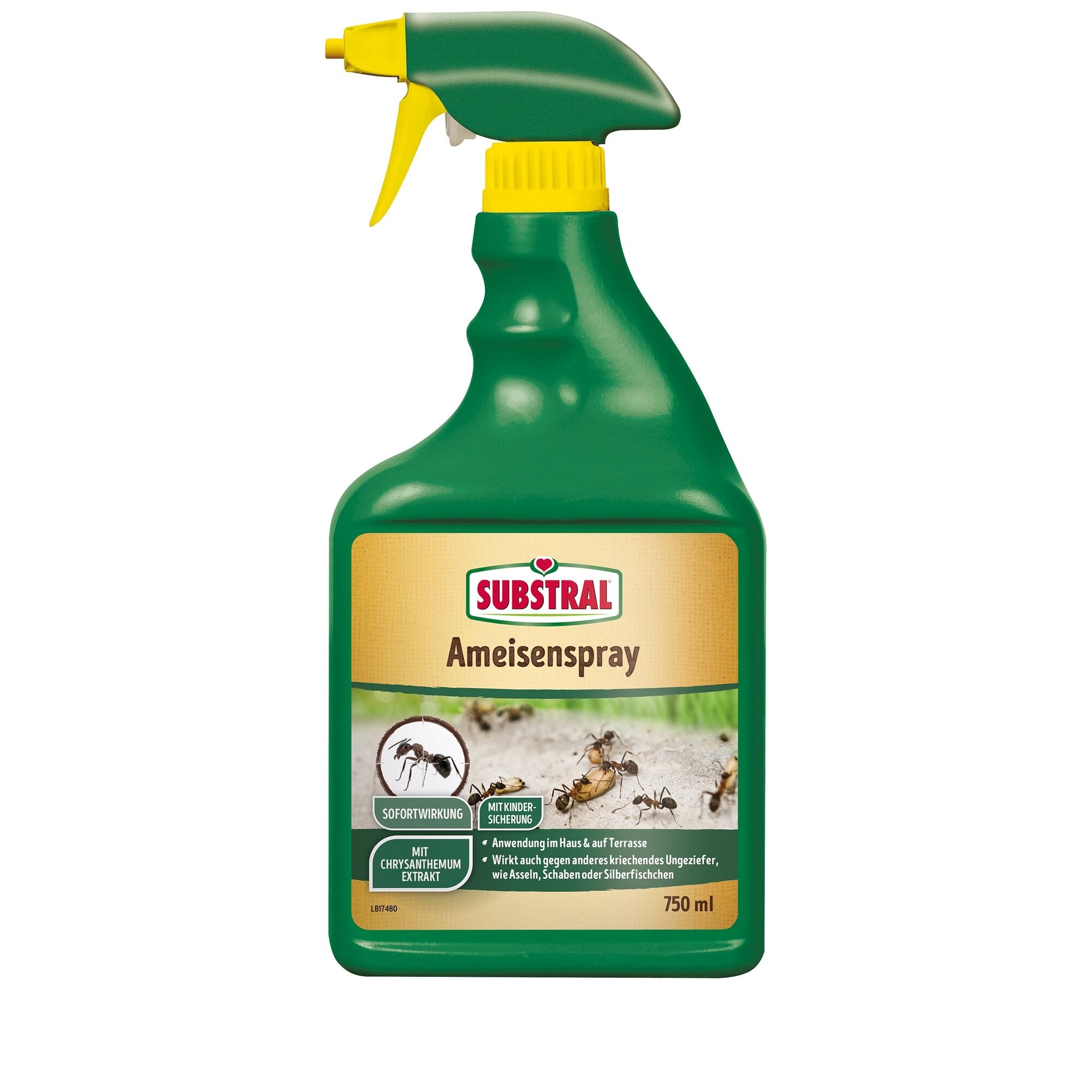 Substral Ameisenspray 750 ml Flasche mit Sprühkopf
