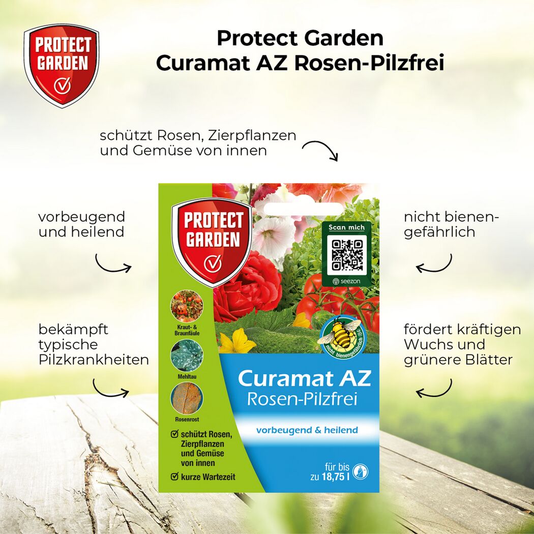 Curamat AZ Rosen-Pilzfrei