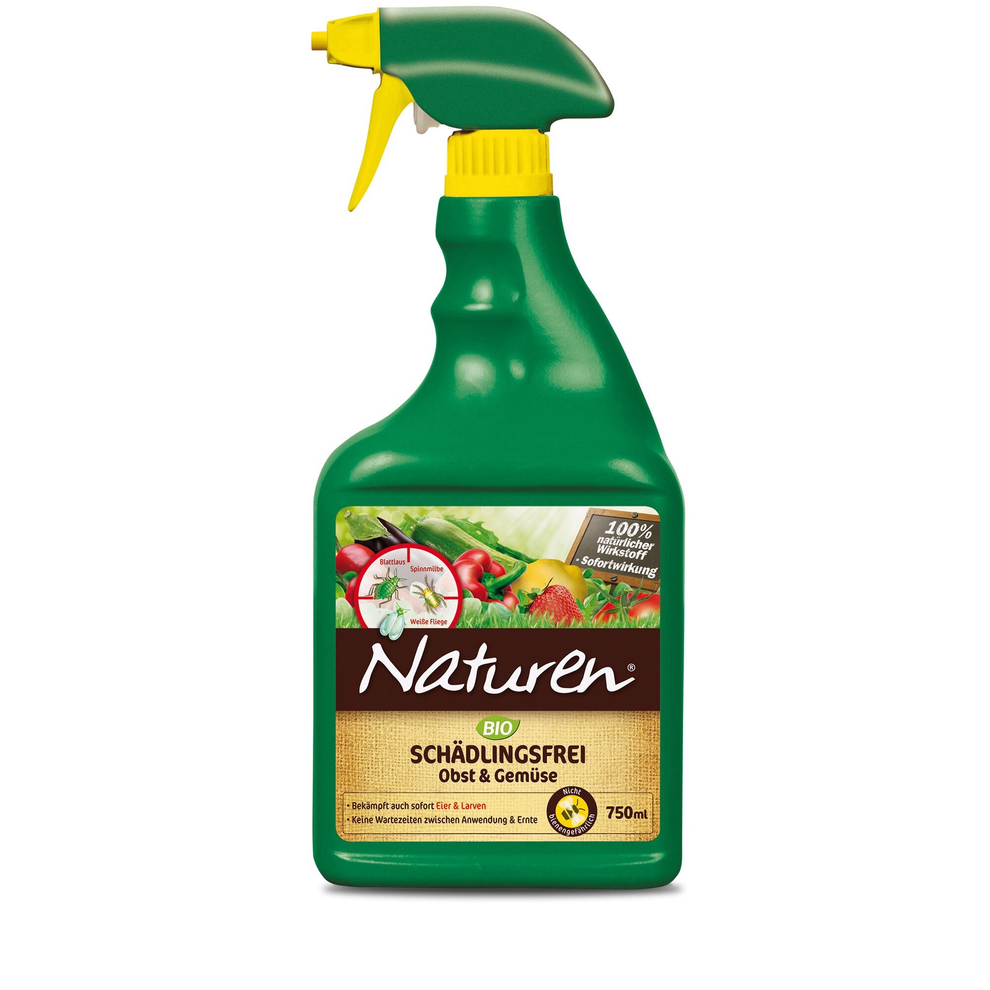 Naturen Bio Schädlingsfrei Obst & Gemüse 750ml Sprühflasche