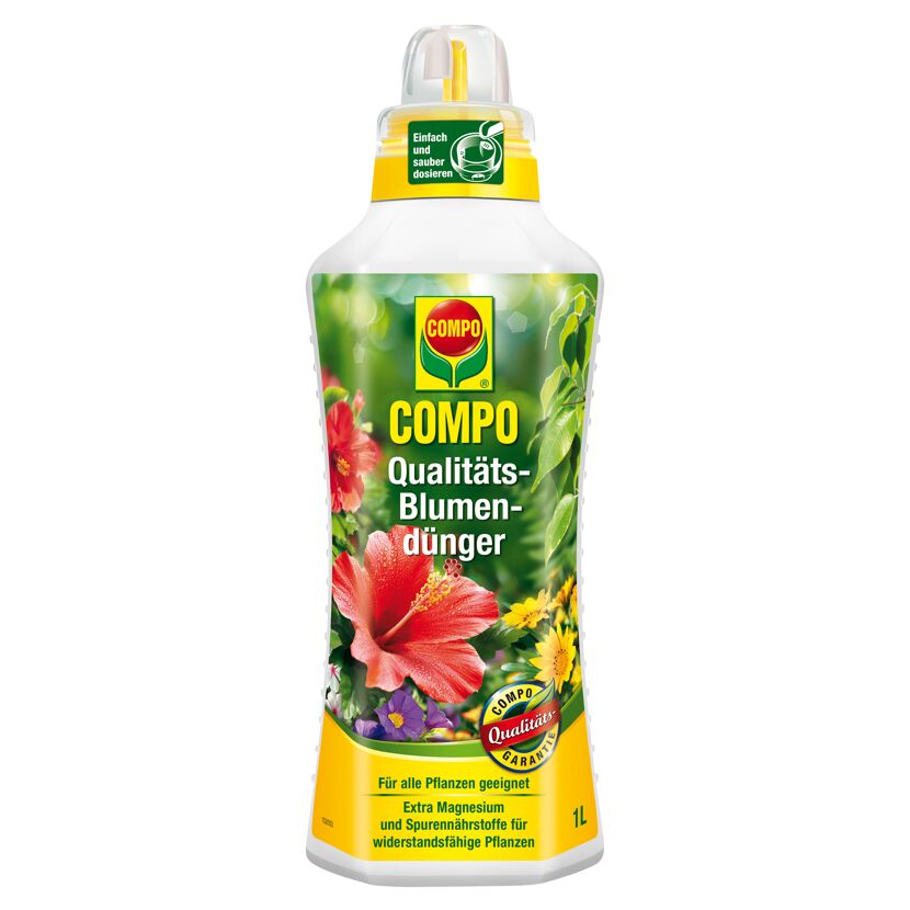 COMPO Qualitäts-Blumendünger 1L Flasche