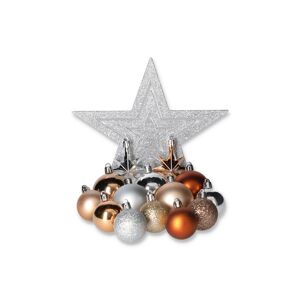 Christbaumschmuck-Set blush, 45-teilig