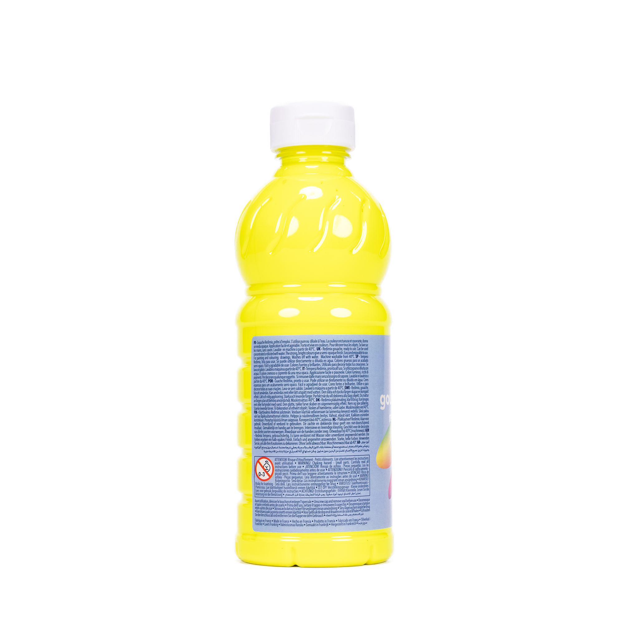 Temperafarbe 'Redimix' fluoreszierend gelb flüssig 500 ml + product picture