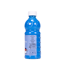 Flasche mit blauer, fluoreszierender Farbe