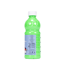 Flasche mit neongrüner Temperafarbe