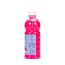 Flasche mit rosa Neonfarbe