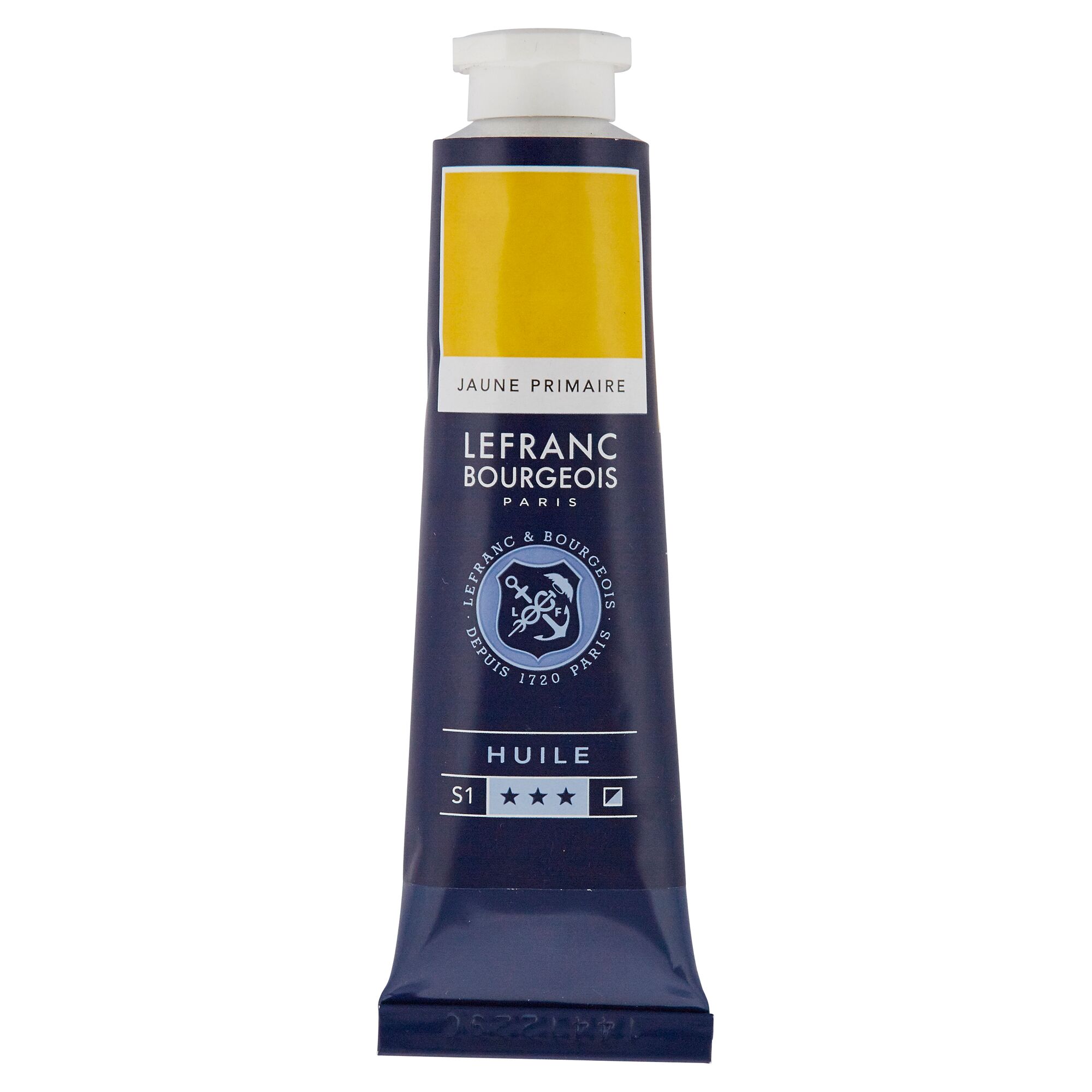 Tube mit Lefranc Bourgeois Jaune Primaire Ölfarbe