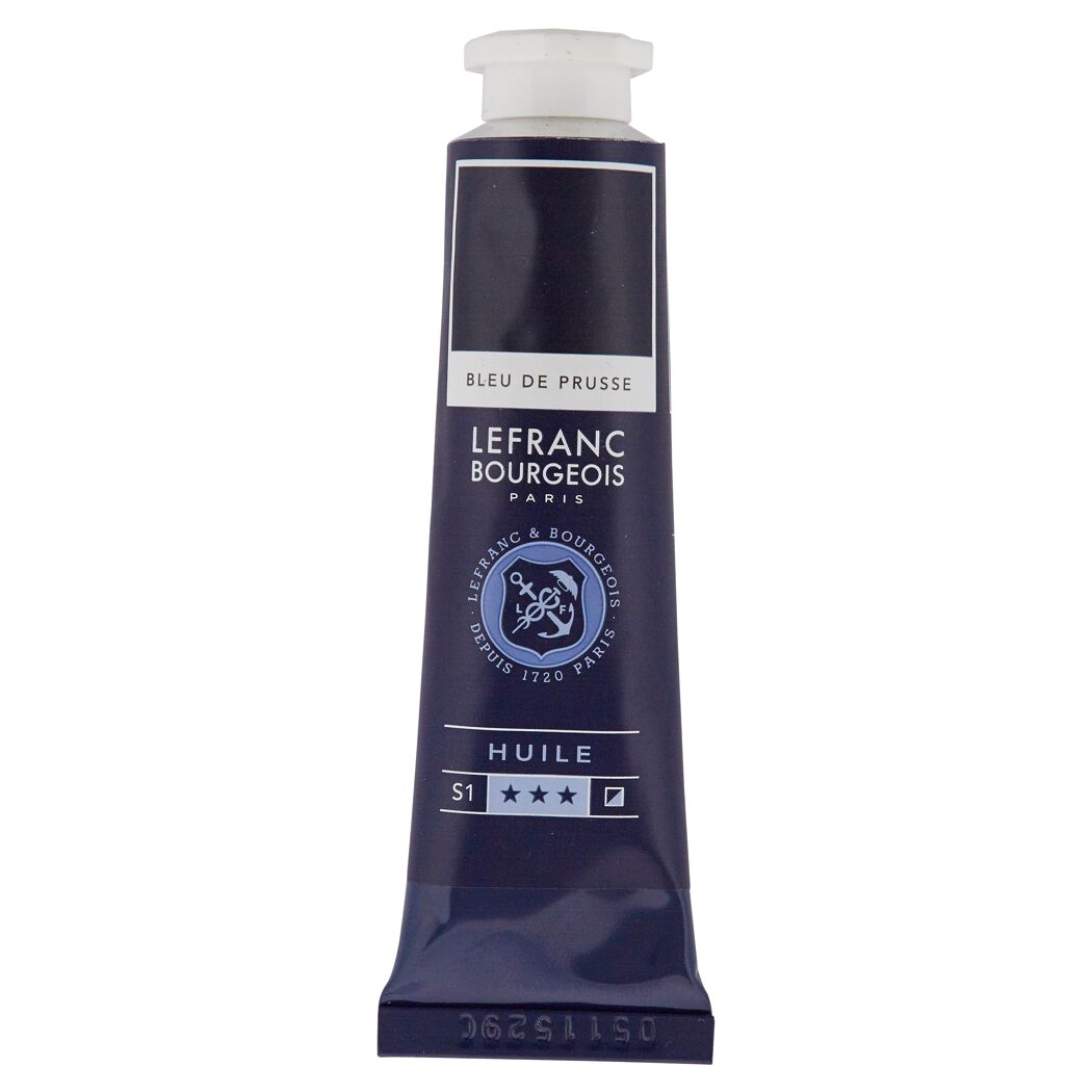 Tube Ölfarbe Preußischblau von Lefranc Bourgeois