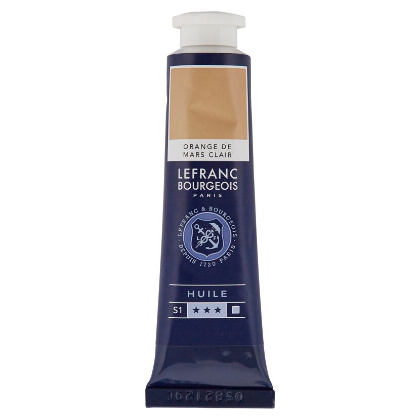 Tube Ölfarbe helles Marsorange von Lefranc Bourgeois