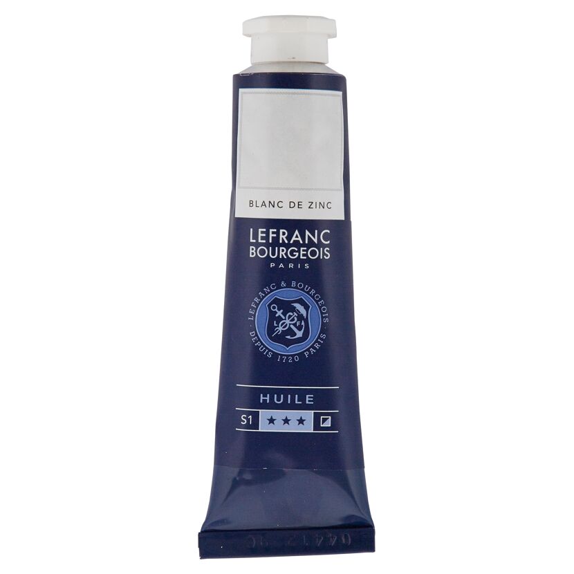 Tube mit Zinkweiß von Lefranc Bourgeois