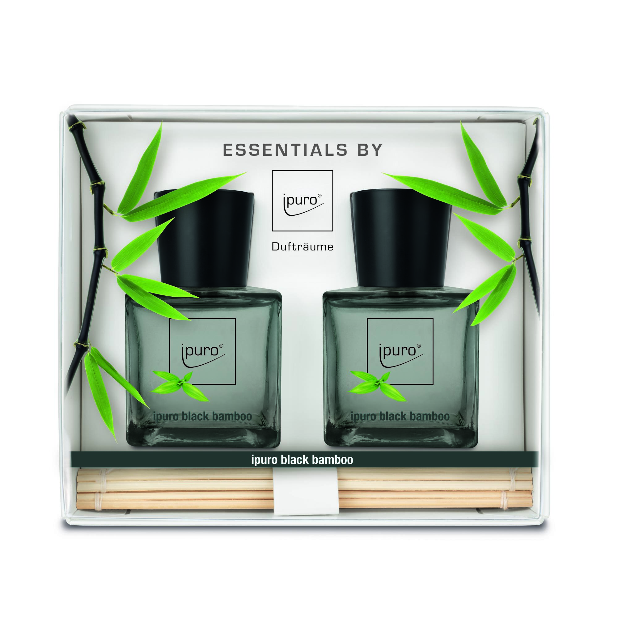 Raumduft 'Essentials black bamboo' 50 ml, 2er Set + product picture