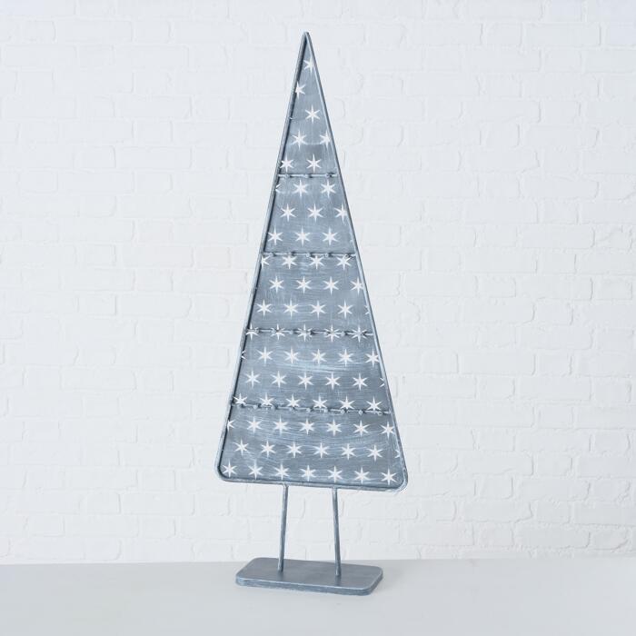 Dekoaufsteller Tannenbaum 'Festi' silber 110 cm