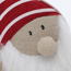 Verkleinertes Bild von Dekofigur Weihnachtsmann 'Bolle' rot/grau 48 cm