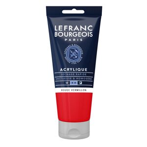 Acrylfarbe 'Fine' zinnoberrot 80 ml