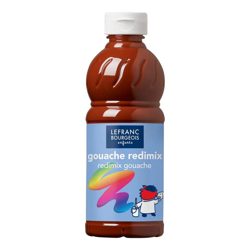 Flasche rote Fingerfarbe
