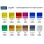 Farbkarte für Aquarellfarben