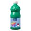 Grüne Fingerfarbe in Flasche