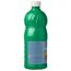 Grüne Temperafarbe in Flasche