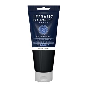 Acrylfarbe 'Fine' elfenbeinschwarz 200 ml