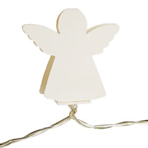 Weihnachtsbeleuchtung LED-Lichterkette Engel