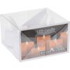 LED Teelichter 4er Set in durchsichtiger Verpackung