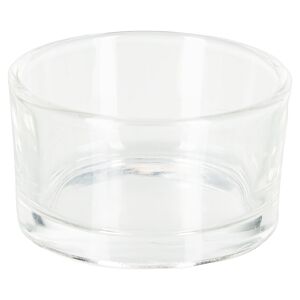 Teelichthalter Glas transparent