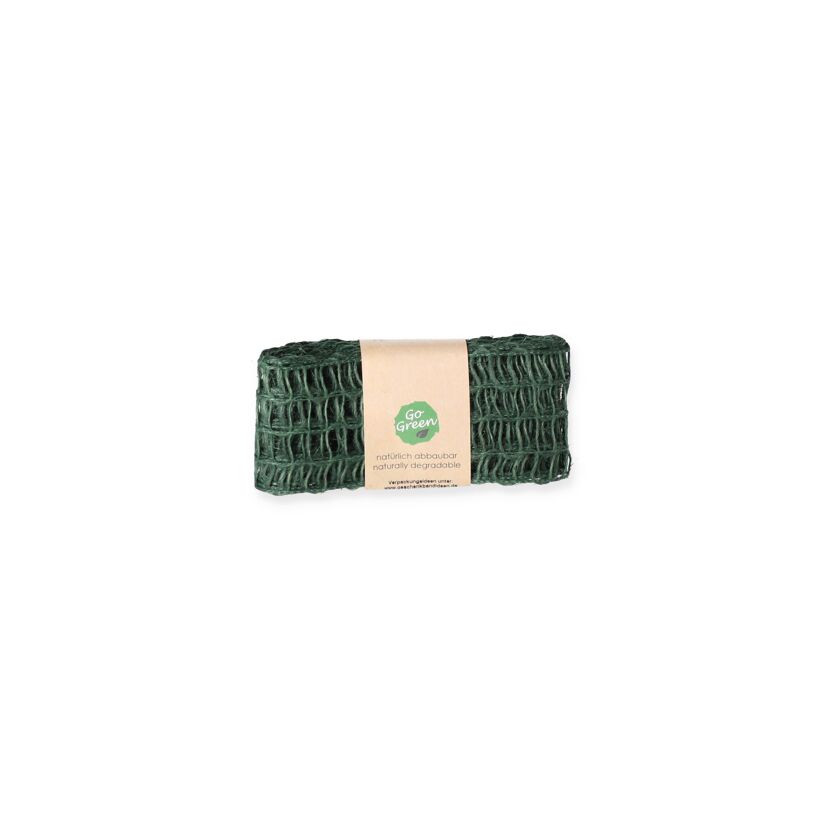 Grünes Jute-Gitterband