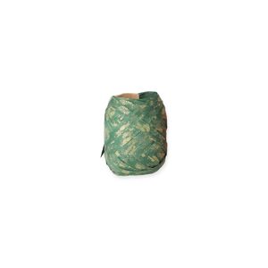 Geschenkband 'Nature Pack Glimmer' Baumwolle grün/gold 12 m