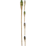 Verkleinertes Bild von Gartenfackel Bambus 120 cm mit 4 verschieden farbigen Ölbehältern