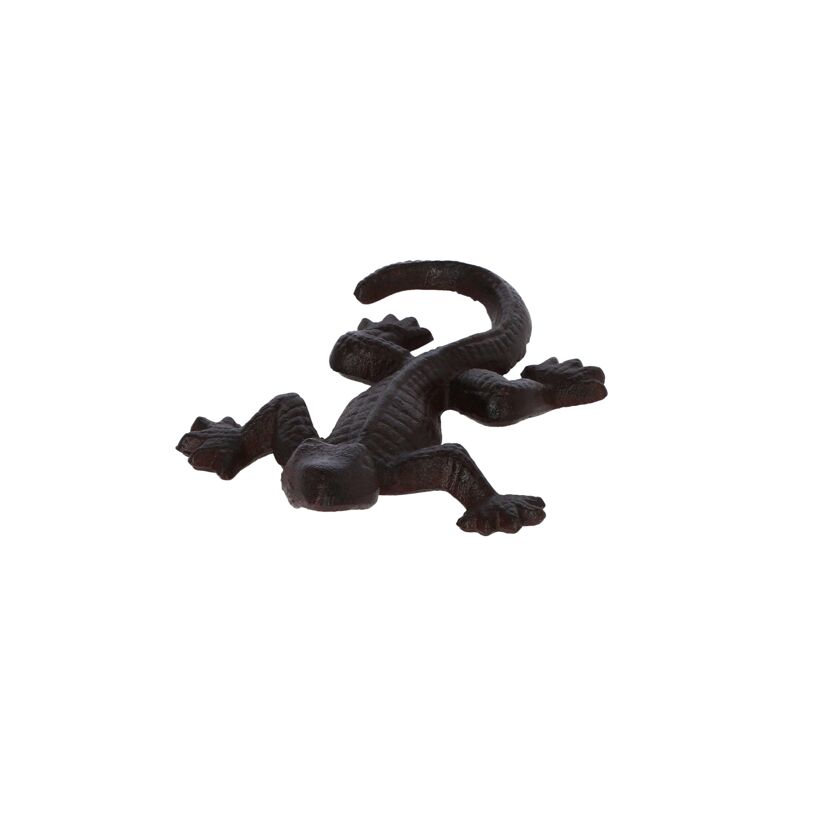 Geko aus Eisen 3,5 x 13,3 x 21,5 cm