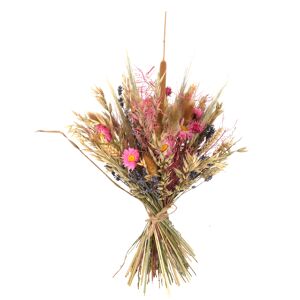 Trockenblumen-Set 'Bouquet Almhütte' rosétöne