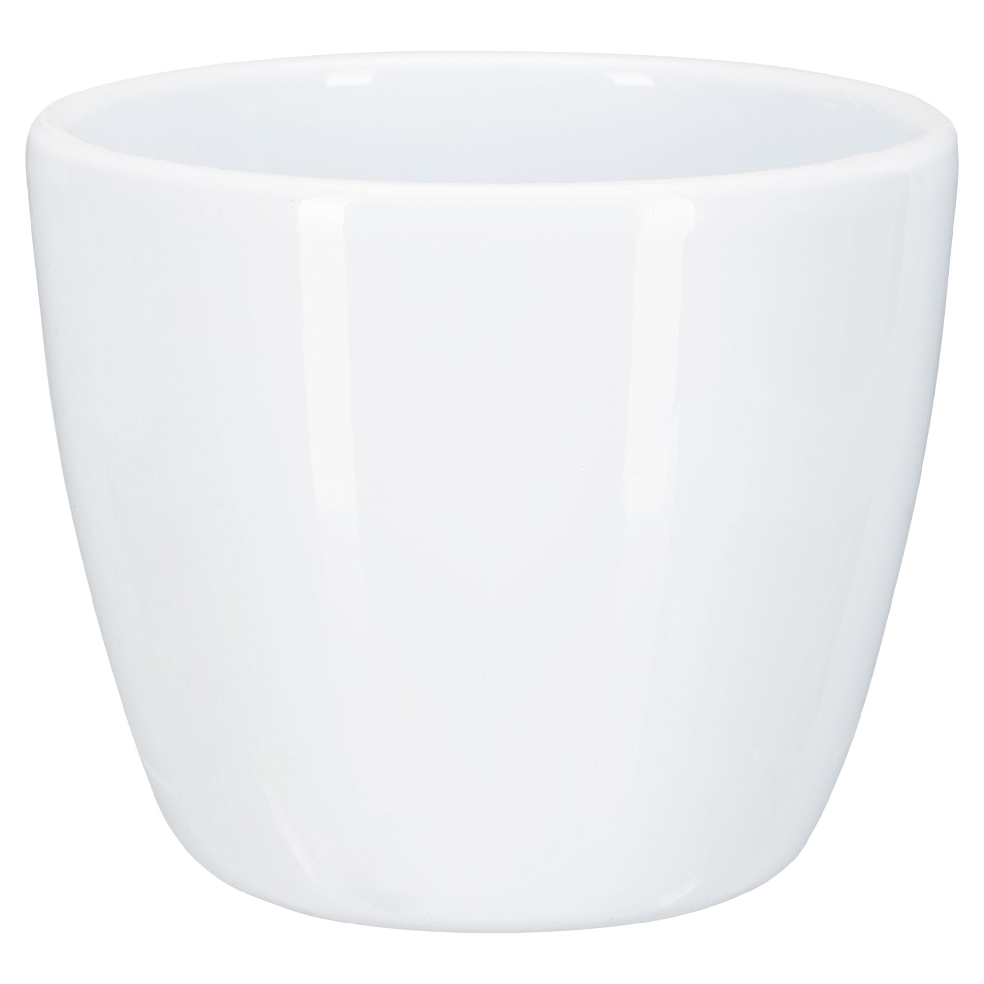 Weißer Keramik Übertopf Madrid