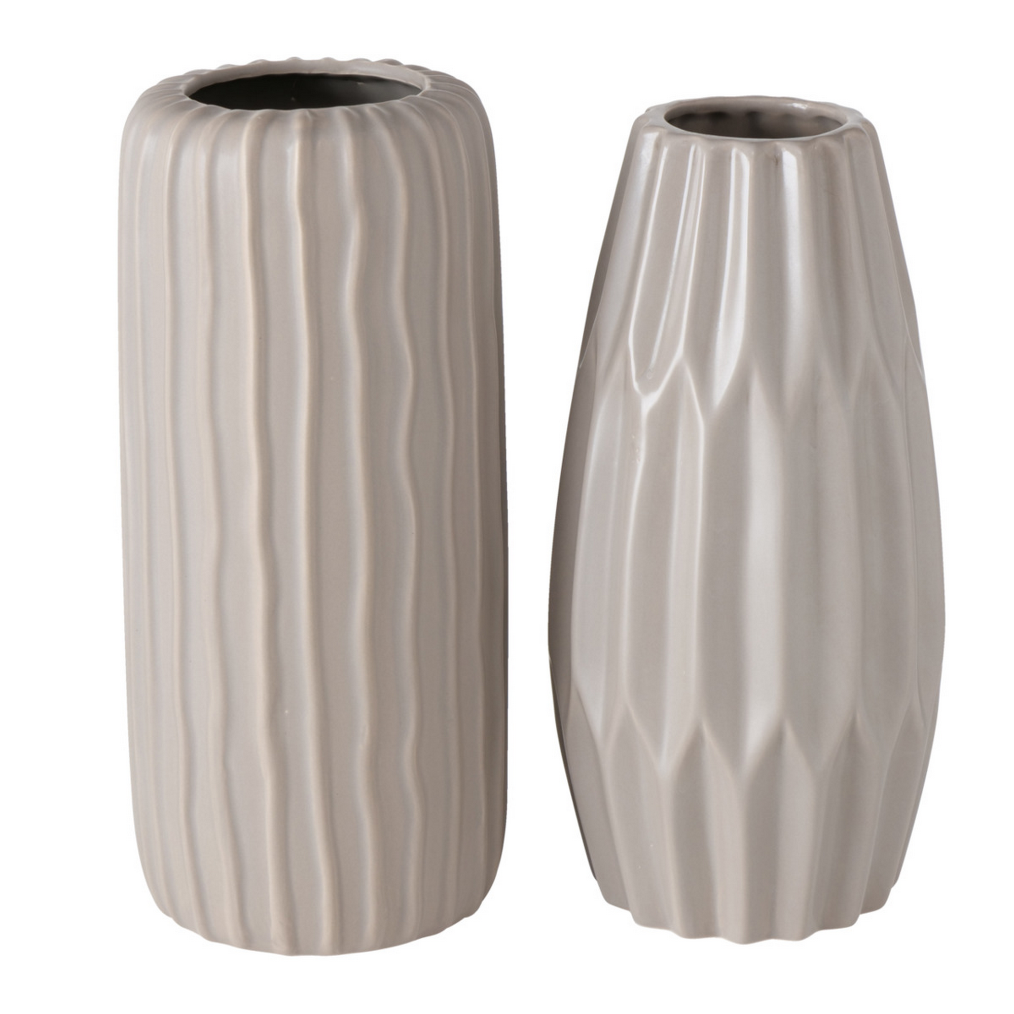 Vase-Set 'Aquarel' Steingut Ø 27,5 x 25,5 cm