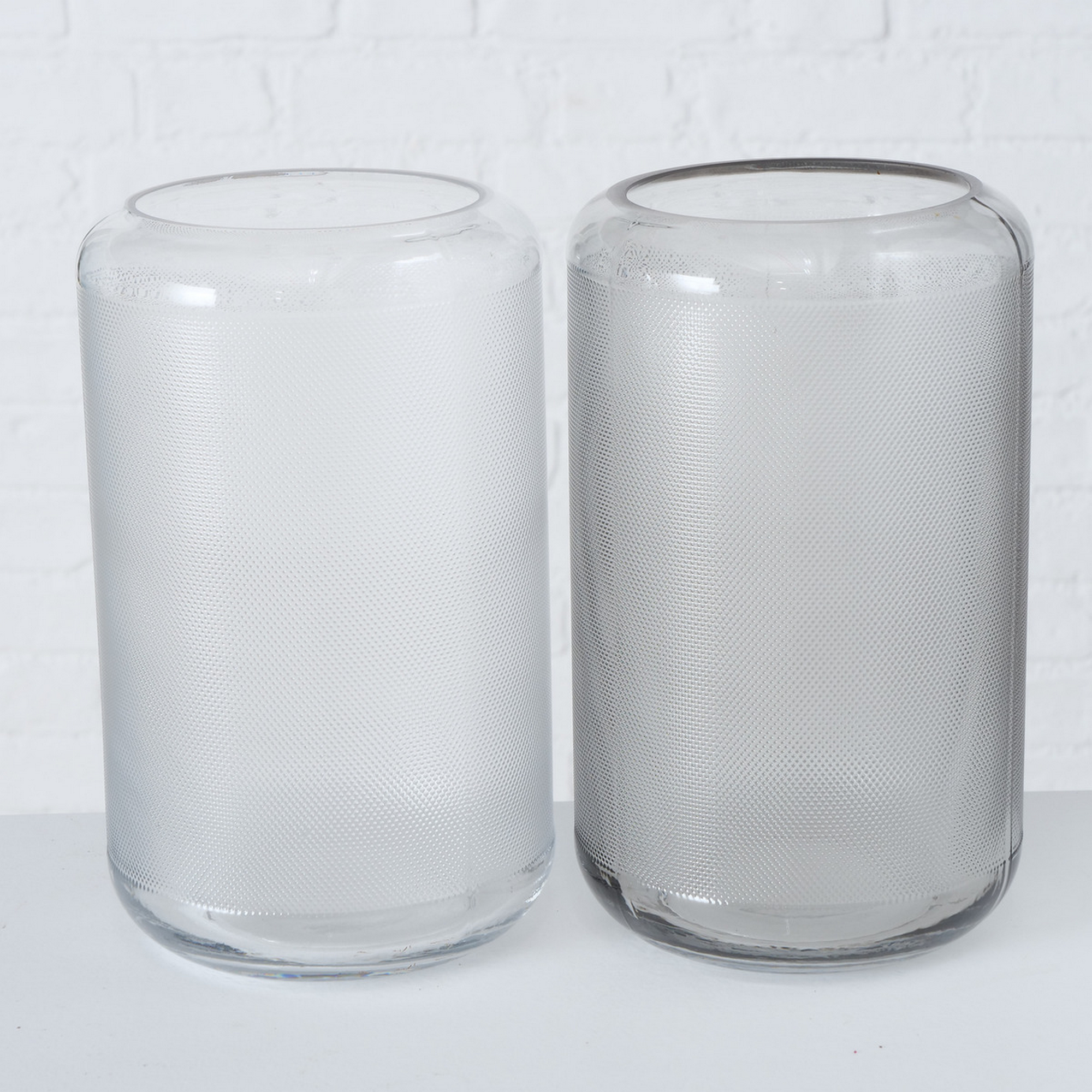 Vase-Set 'Rayona' Glas lackiert einfarbig + product picture
