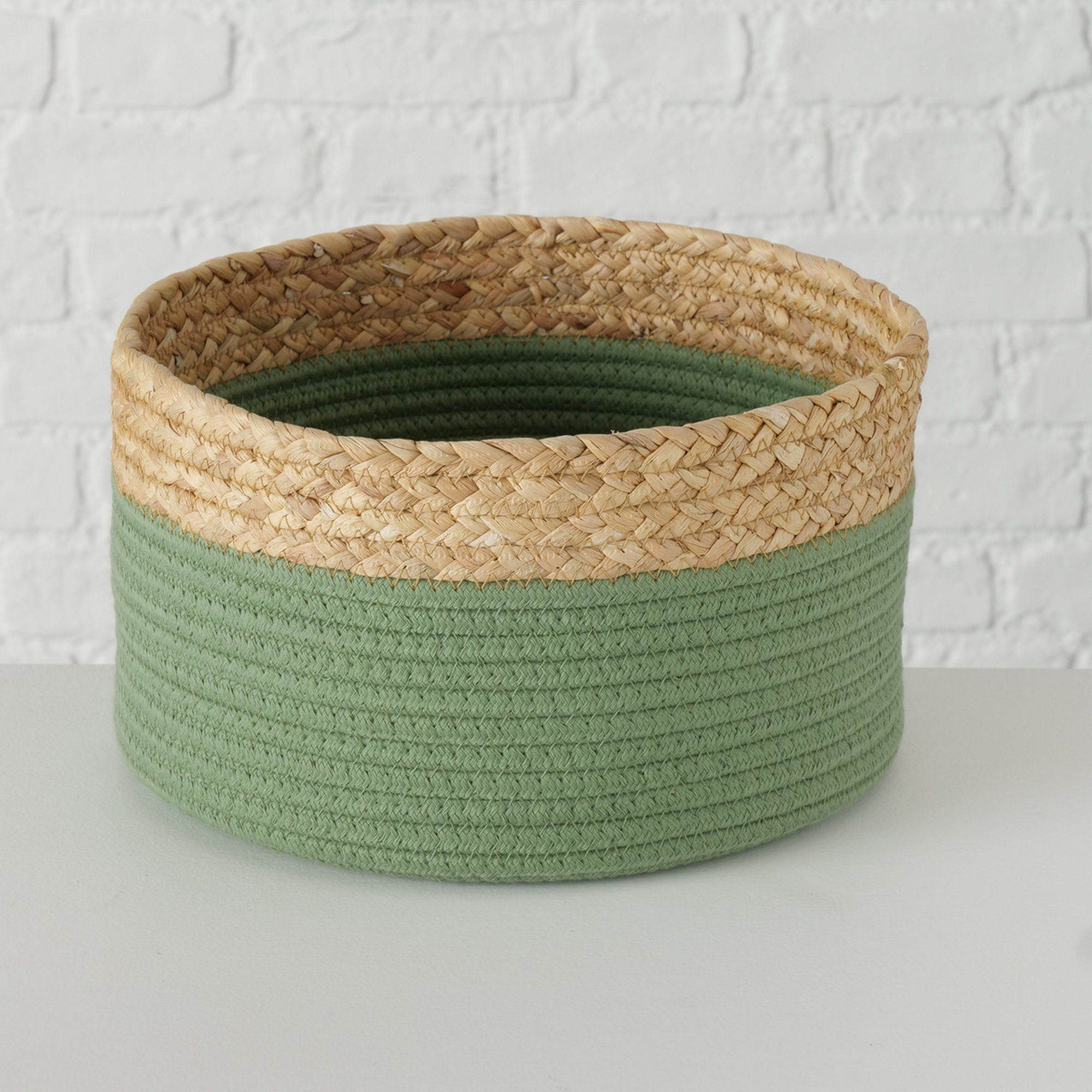 Korb-Set 'Len' Polyester grün
