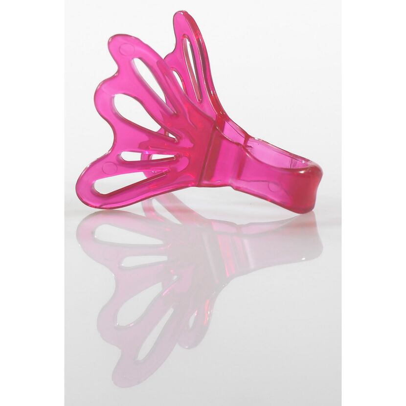 Pinkfarbener Orchideen Clip