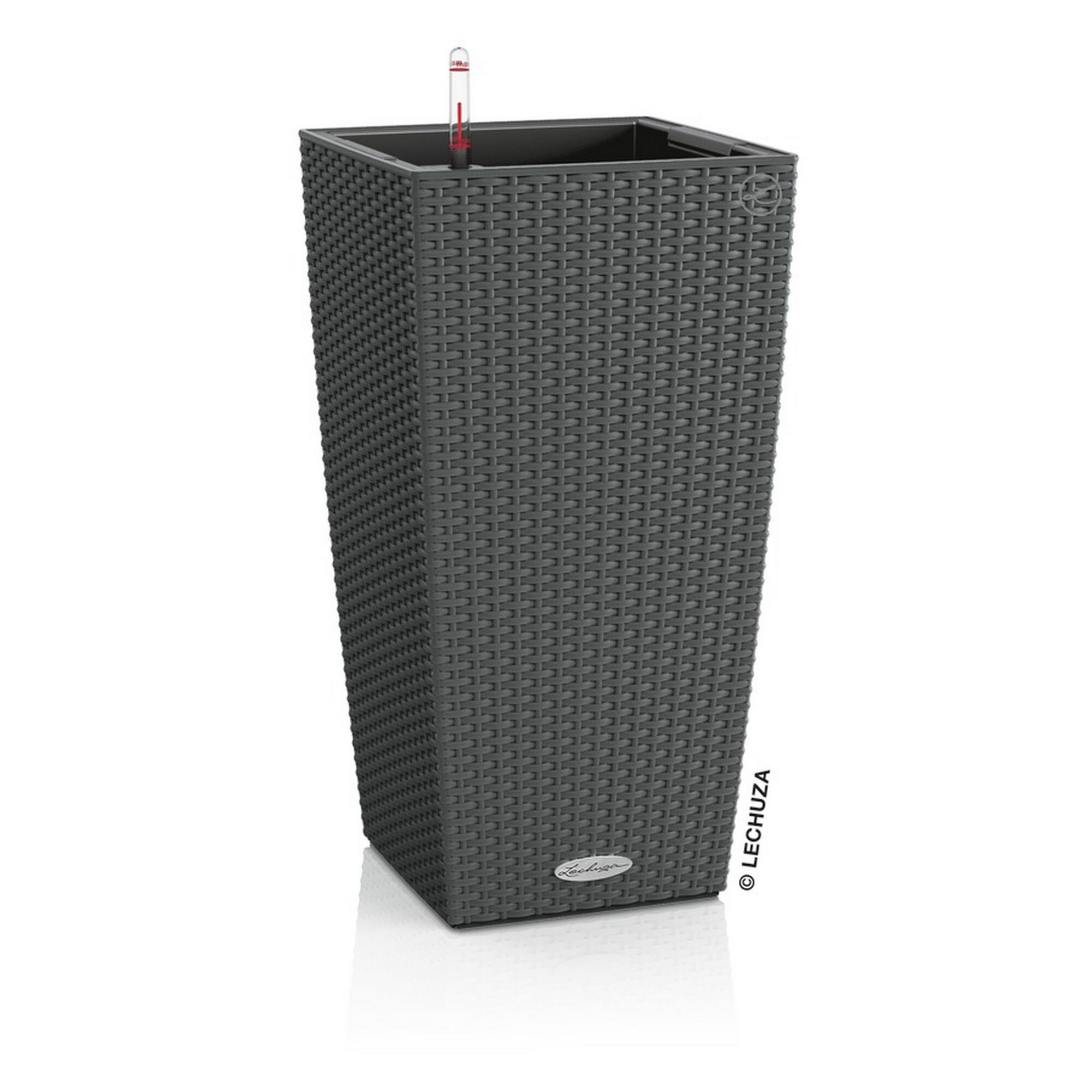 Grauer Lechuza Pflanztopf Cottage 30 x 30 x 56 cm