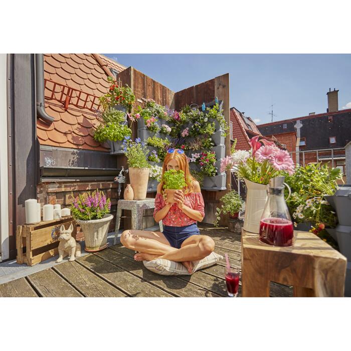 Gardena Pflanzbehälter 'NatureUp' vertikal ǀ toom Baumarkt