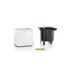 Lechuza Übertopf Cube Glossy 14 cm weiß, Einzelteile
