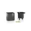 LECHUZA Übertopf Cube Glossy 14 cm anthrazit, Einzelteile